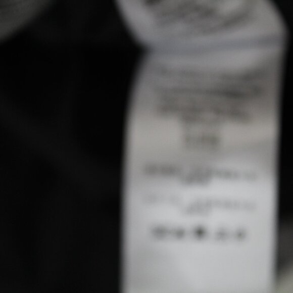 DKNY Black & White Plaid Faux Leather Sleeves  Blazer Jacket  Size M - Picture 14 of 16